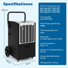 Hocheffiziente Bautrockner Luftentfeuchter Gewerbe Entfeuchter Trocknungsgerät