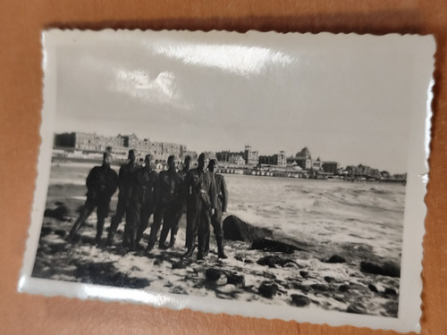 Foto soldaten vor küste wk - foto,