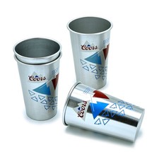 4 x Coors Aluminium Kalt