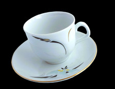 PORZELLAN-KAFFEE-TASSE 2 tlg