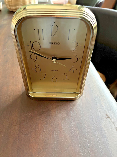 Seiko vintage tischuhr quartz - seiko,