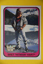 Bret "Hitman" Hart - 1991 WWF Merlin Trading card #88 - German edition