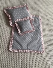 Nostalgie Puppenbettwäsche