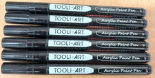 6x TOOLI-ART Acrylmalstift