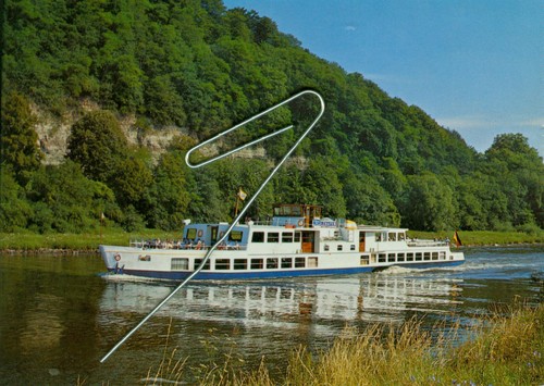 Weser oberweser motorschiff - weser, oberweser: