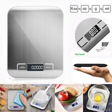 Küchenwaage digital Edelstahl LCD Anzeige 10000g 1g Messung elektronische Waage
