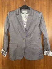 H&M Blazer grau Gr. 38