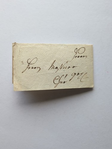 Vorphila brief 1754 - vorphila,