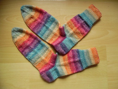 Handgestrickte socken fach - handgestrickte,