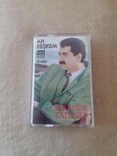 Ibrahim Tatlises - Ah Keşkem ! RARITÄT MC Kassette 1992 Türkische Musik Arabeske
