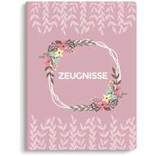 Zeugnismappe Bunt, Dokumentenmappe A4, Prüfungsmappe und Organizer