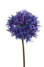  Agapanthus Schmucklilie violett 65cm Kunstblume Einzelblume Sommerdekoration