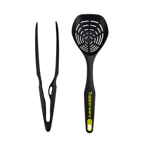 Tupperware grillzange schwarz - grillzange,
