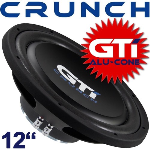 Crunch gti 124 flat subwoofer - crunch,