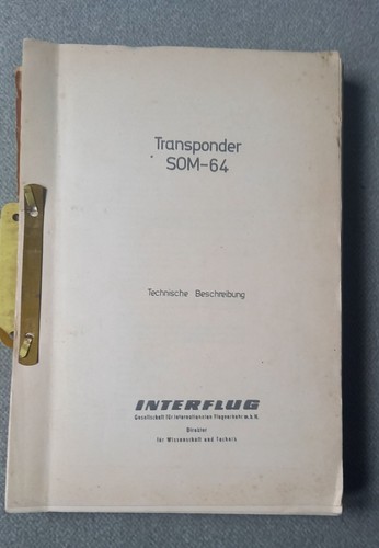 Nva ddr transponder som - ,ddr, som-64