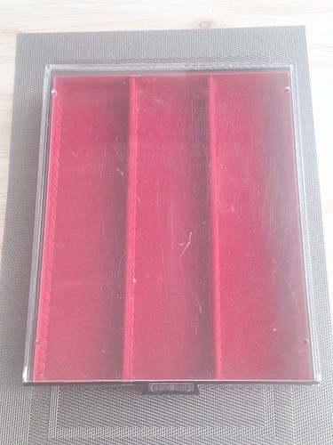 Lindner sammelbox dunkelrot - sammelbox,