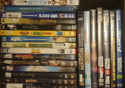 Dvd paket sammlung - paket,
