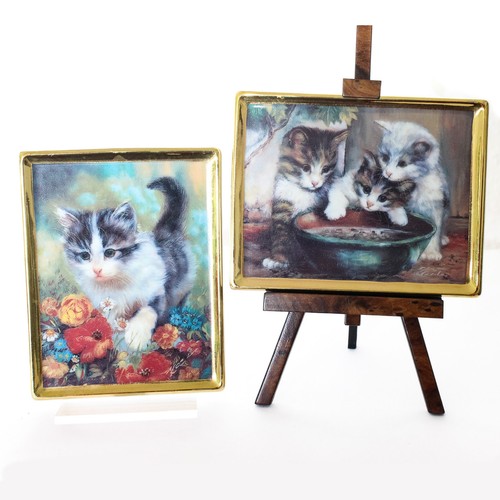 Vintage katzen miniaturen - vintage,