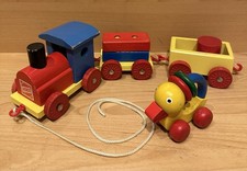 HEROS, Holzeisenbahn, Lok mit