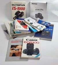 Konvolut Fotoapparat Anleitung Fachbuch Sammlung älter Olympus Minolta Canon etc