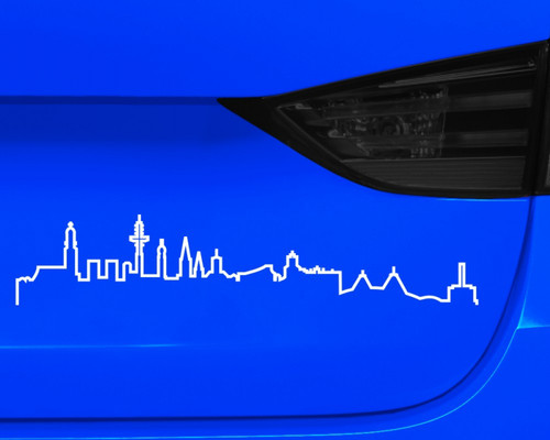 Hamburg skyline silhouette - hamburg,
