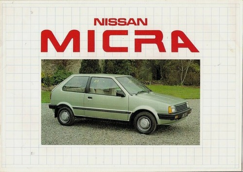 Nissan micra 1984 1985 - micra, 1984-1985