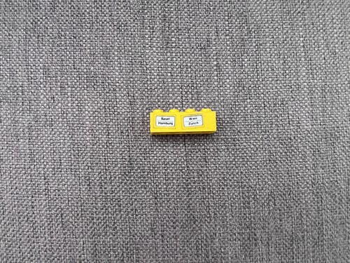 Lego vintage zug - vintage, gelber