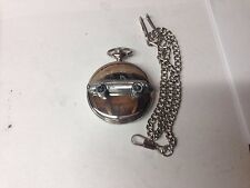 Alfa Romeo Kham Tail Ref3 Zinnoptik Auto Emblem poliert silber Taschenuhr