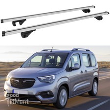 2x für Opel Combo Life Silber