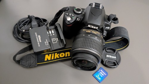 Nikon d60 dslr kamera kit - kamera,