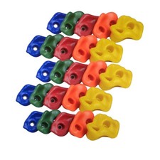 CHAIRLIN Klettersteine für Kinder, bunte Klettergriffe für Spielturm und Kletter