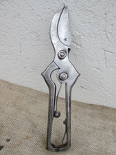 Antik Rosenschere extrem seltenes Stück mit außergewöhnlicher Federtechnik uralt