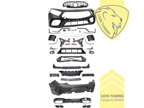 Stoßstangen set body kit - stoßstangen, für