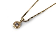 Kette Solitär Anhänger