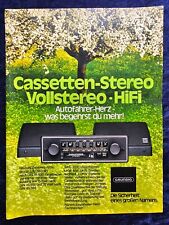 Grundig Zweiweg-Aktiv-Boxen L/U 200 HiFi, WKC 2835,  originale Werbung aus 1979
