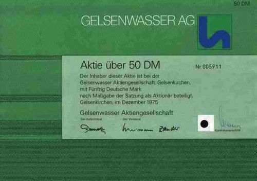 Gelsenwasser 1975 schalke - gelsenwasser,