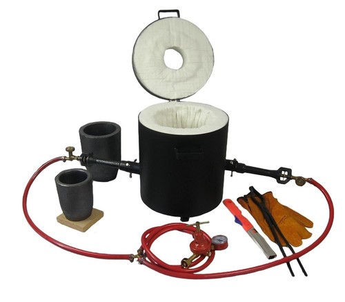 16kg propangas schmelzofen set - 16kg, propangas-schmelzofen-set
