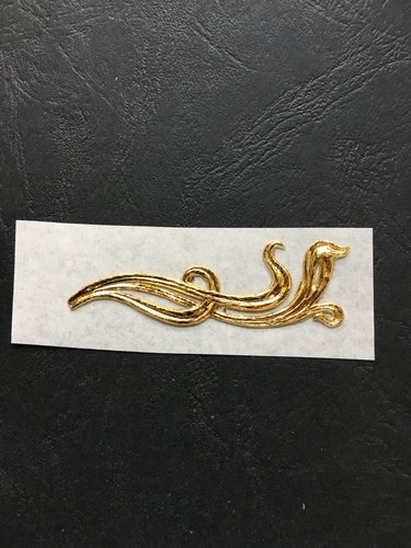 Verzierwachs ornament gold - ornament,