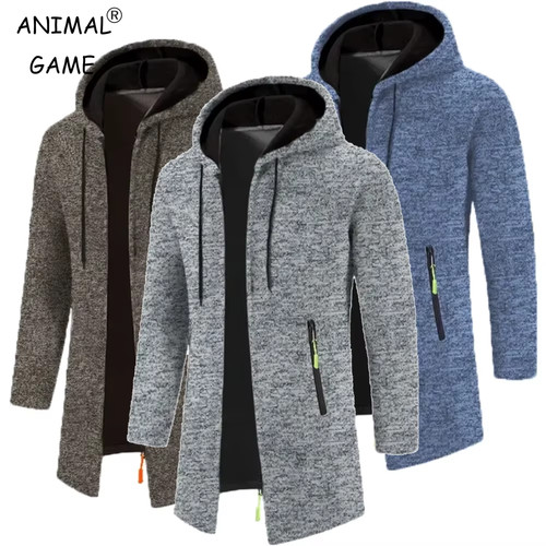 Herren hoodie zipper pullover - herren,