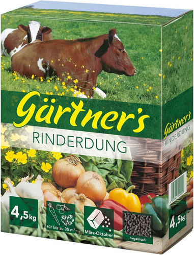 Gärtner rinderdung 5 - gärtner's, kg