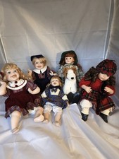5x Sammlerpuppen Konvolut –