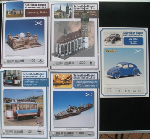 Schreiber bogen vw - 5x,