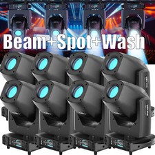 8x LED Beam Spot Wash Moving