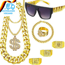 8 Stück Zuhälter Kostüm