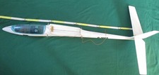 RC-Segelflugmodell  Carrera  ASW 17,  Rumpf, Leitwerk u.  ROBBE- Fernsteuerung
