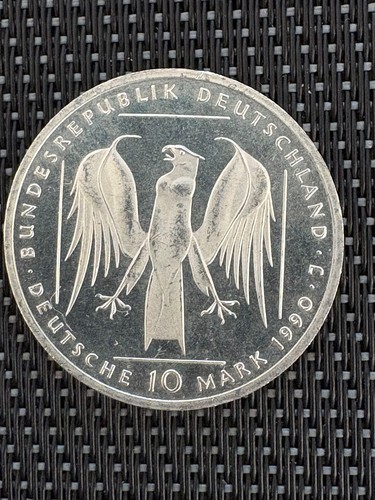 625er silbermünze 1990 - 10,