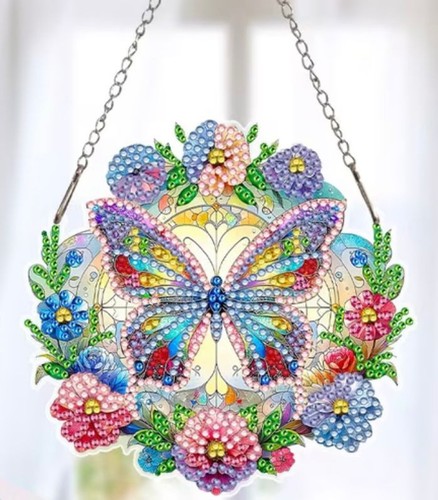 Diamond painting fensterbild - painting,