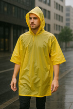 Regenponcho gelb wasserdicht