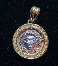 Medusa anhänger versace - medusa, im
