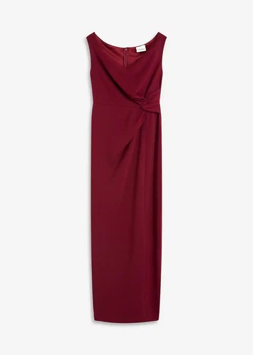 Maxikleid 48 rubinrot - maxikleid,